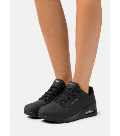 Chaussures Skechers Uno Femme 73690 BBK Noir | SKECHERS Baskets pour femmes | scorer.es