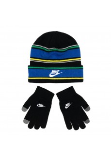 Nike Nan Multi Stripe Kids' Cap + Gloves 9A3047-023 | NIKE Kids' beanies | scorer.es