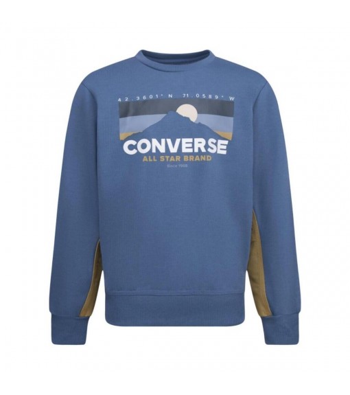 Converse Geared Up Kids's Sweatshirt 9CD881-BGY | CONVERSE Kids' Sweatshirts | scorer.es