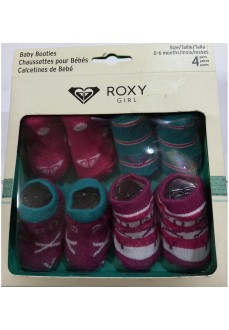 Calcetines Infantiles Roxy Box Set Girls Booties 4Pck | Calcetines Niño ROXY | scorer.es