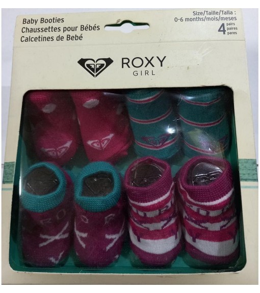 Chaussettes pour enfants Roxy Box Set Girls Booties 4Pck | ROXY Chaussettes pour enfants | scorer.es