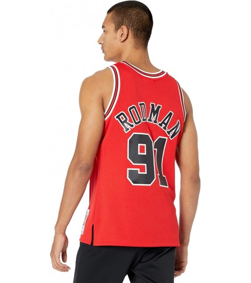 Camiseta Hombre Mitchell & Ness Chicago Bulls D Rodman SMJYGS18154-CBUSCAR97DRD | Ropa baloncesto Mitchell & Ness | scorer.es
