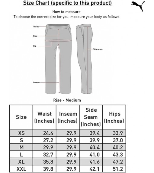 Puma Essentials Active 586731-01 Men's Long Pants | PUMA Men's Sweatpants | scorer.es