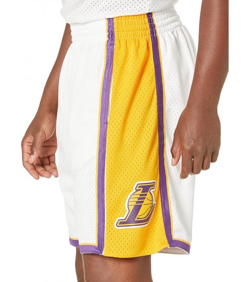 Mitchell & Ness Los Angeles Lakers Men's Shorts SMSHAC19184-LALWHIT09 | Mitchell & Ness Basketball clothing | scorer.es