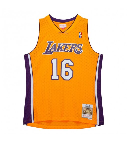 T-shirt Homme Mitchell & Ness Los Angeles Lakers SMJY7609-LAL09PGALTGD | Mitchell & Ness Vêtements de Basketball | scorer.es