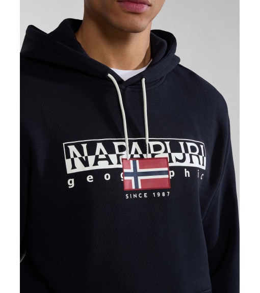 Napapijri B-Aylmer Men's Hoodie H NP0A4HTL0411 | NAPAPIJRI Men's Sweatshirts | scorer.es