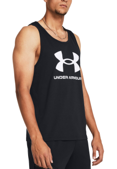 Débardeur Under Armour Sportstyle Logo Homme 1382883-001 | UNDER ARMOUR T-shirts Course à pied | scorer.es