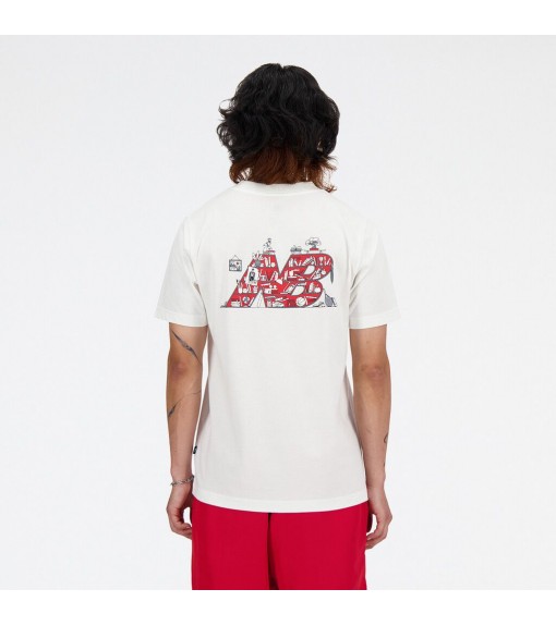 T-shirt New Balance Bkshlf Homme MT41586 W | NEW BALANCE T-shirts pour hommes | scorer.es