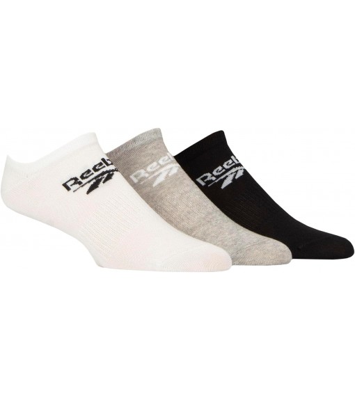 Reebok Core Low Cut Socks R-0353 WHITE/GREY/BLACK | REEBOK Socks for Men | scorer.es