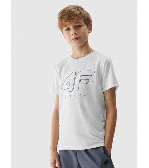 Boy's 4F M691 T-Shirt 4FJWSS24TFTSM691-10S | 4F Kids' T-Shirts | scorer.es