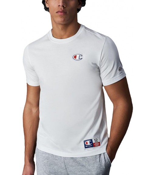Champion Men's Box Neck T-Shirt 219748-WW001 | CHAMPION Men's T-Shirts | scorer.es