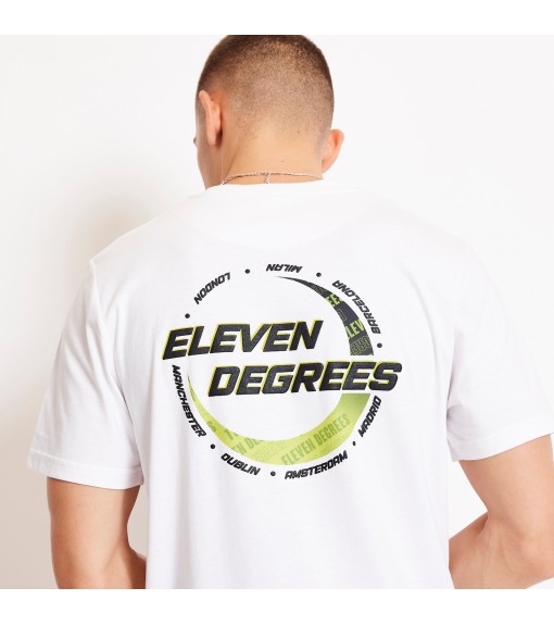 T-shirt 11 Degrees City Circle Homme 11D3711-1074 | 11GRADOS T-shirts pour hommes | scorer.es