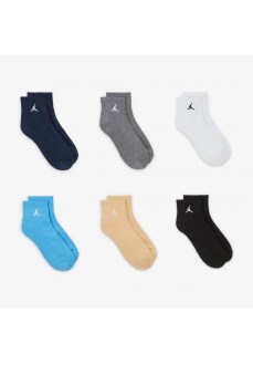 Nike Jordan Socks 6Q-6PK BJ0593-695. | NIKE Socks | scorer.es