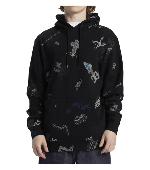 DC Shoes Scribble Men's Hoodie ADYFT03402-XKWB | DC Shoes Men's Sweatshirts | scorer.es