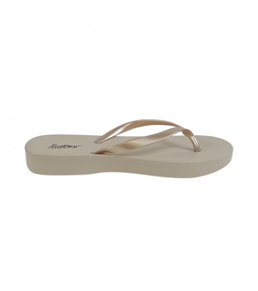 Chanclas Mujer Nicoboco Wos Beige 40-155-060 | Sandalias Mujer NICOBOCO | scorer.es