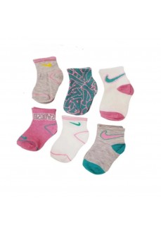 Nike 6pk Quarter Socks GN0997-E7G | NIKE Socks for Kids | scorer.es