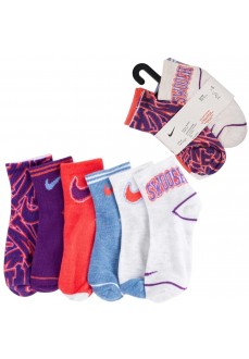 Chaussettes Nike -6pk Quarter Enfants GN0977-R26 | NIKE Chaussettes pour enfants | scorer.es