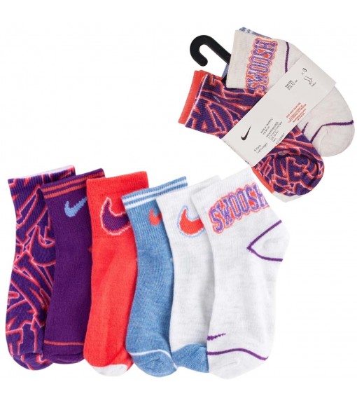 Chaussettes Nike -6pk Quarter Enfants GN0977-R26 | NIKE Chaussettes pour enfants | scorer.es