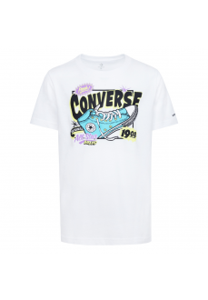 Converse Sun Fresh Kids' T-Shirt 9CF812-001 | CONVERSE Kids' T-Shirts | scorer.es