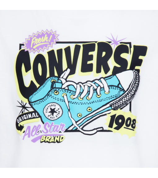 Converse Sun Fresh Kids' T-Shirt 9CF812-001 | CONVERSE Kids' T-Shirts | scorer.es