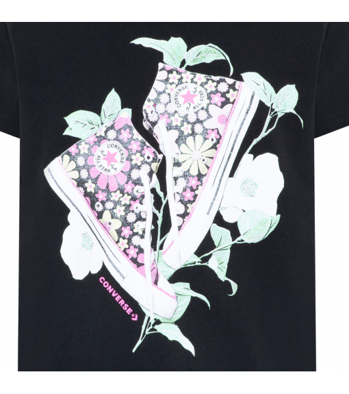 Converse Floral Kids' T-Shirt 4CF831-023 | CONVERSE Kids' T-Shirts | scorer.es