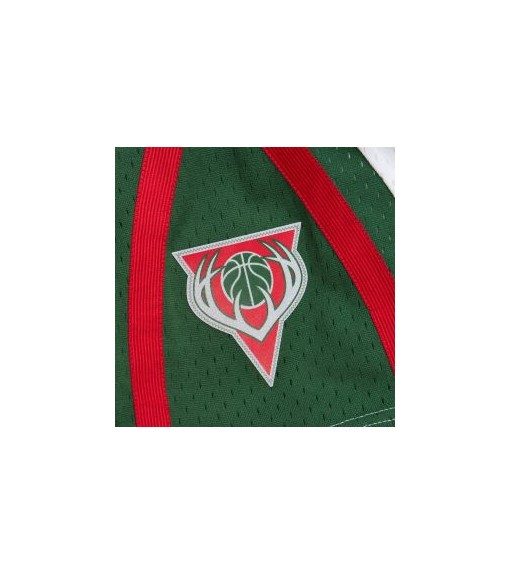 Pantalón Corto Hombre Mitchell & Ness Milwaukee SMSH7838-MBU13PPPWHIT | Ropa baloncesto Mitchell & Ness | scorer.es