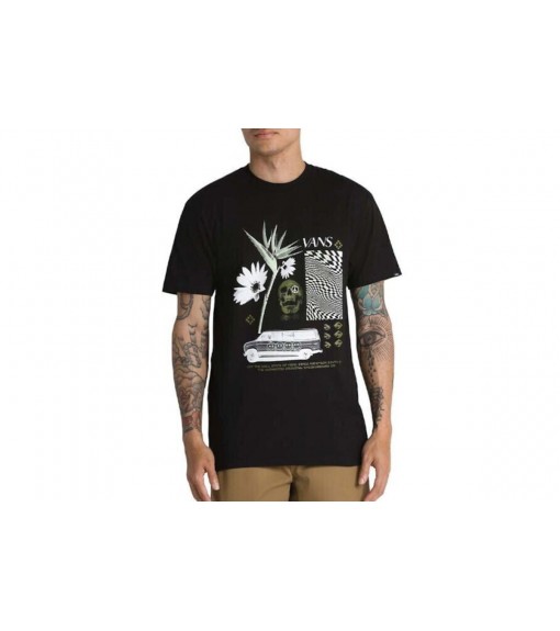 T-shirt Vans Warped Vacation Homme VN0008T8BLK1 | VANS T-shirts pour hommes | scorer.es