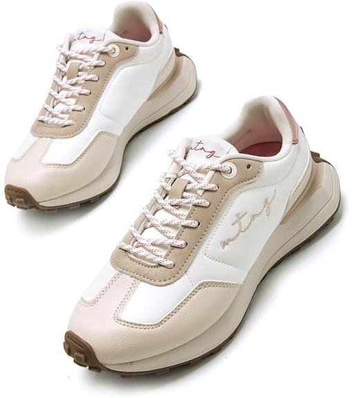 Zapatillas Mujer Mustang 60460 BLANCO/HIDRA ROSA | Calzado MUSTANG | scorer.es