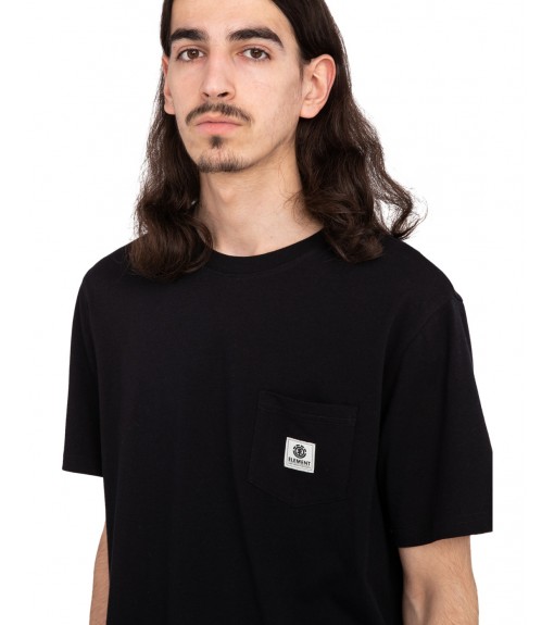 Camiseta Hombre Element BASIC POCKET LABEL SS ELYKT00116-FBK | Camisetas Hombre ELEMENT | scorer.es