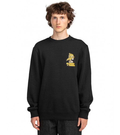 Element BIRDS EYE CREW Men's Sweatshirt ELYSF00253-FBK | ELEMENT Men's Sweatshirts | scorer.es