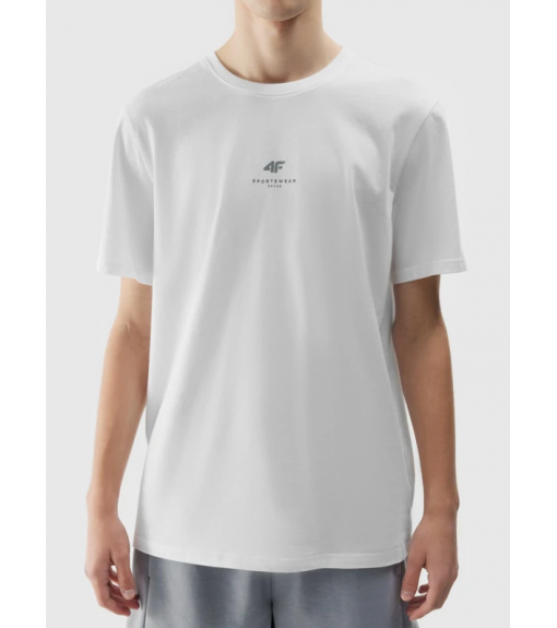 4F Men's T-shirt 4FWSS24TTSHM1282-10S | 4F Men's T-Shirts | scorer.es