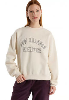 Sweatshirt Femme New Balance Crw Fl WT43516 LINE