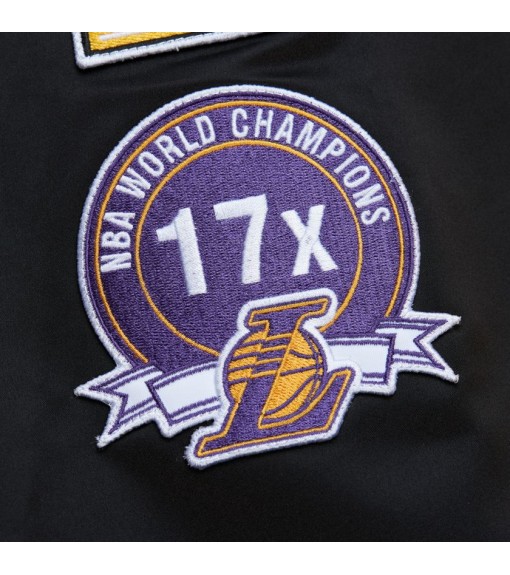 Abrigo Hombre Mitchell & Ness Los Angeles Laker SJKT6599-LALYYPPPBLCK | Abrigos Hombre Mitchell & Ness | scorer.es