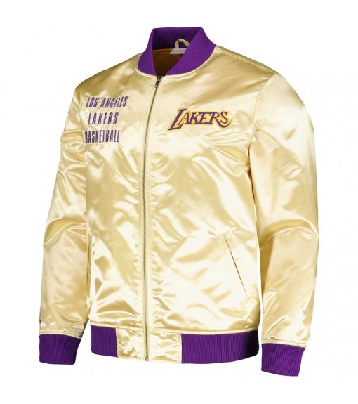 Abrigo Hombre Mitchell & Ness Los Angeles Laker OJZP7094-LALYYPPPGOLD | Abrigos Hombre Mitchell & Ness | scorer.es