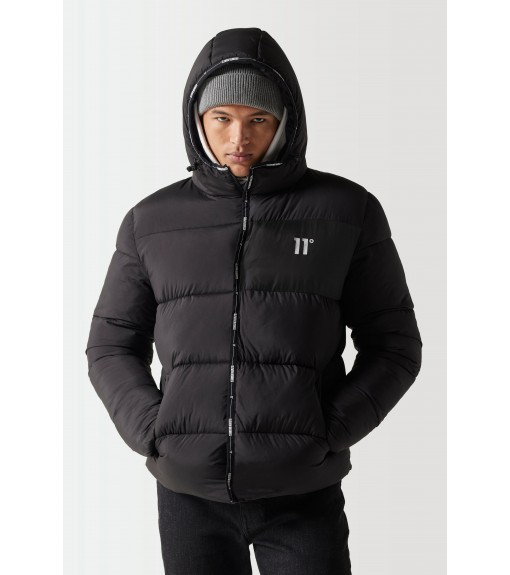 Manteau bouffant 11 Degree Micro Puffer Coat pour hommes 11D3772-001 | 11GRADOS Manteaux pour hommes | scorer.es