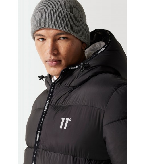 Manteau bouffant 11 Degree Micro Puffer Coat pour hommes 11D3772-001 | 11GRADOS Manteaux pour hommes | scorer.es