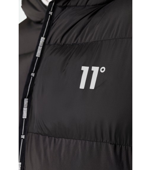 Manteau bouffant 11 Degree Micro Puffer Coat pour hommes 11D3772-001 | 11GRADOS Manteaux pour hommes | scorer.es