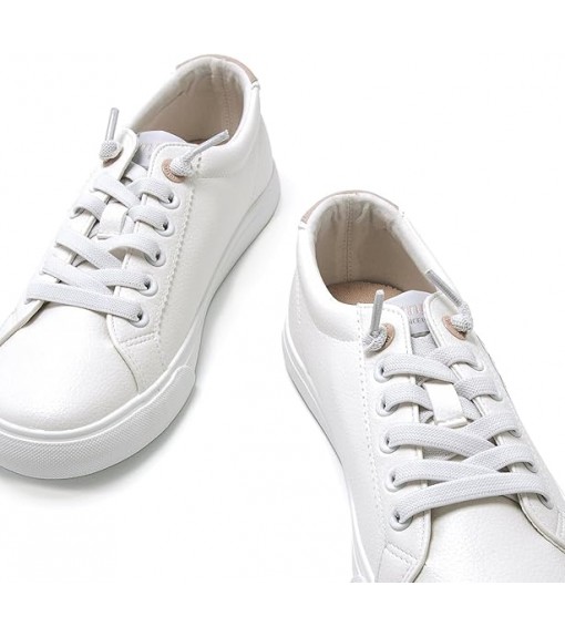 Chaussures pour femmes Mustang Murri Blanc/Sunny Nu 60615 BLANC/SUNNY NUDE | MUSTANG Baskets pour femmes | scorer.es