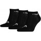 Head Socks Sneaker 3P Black 761010001-200
