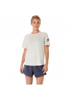 Asics Femme Icon Ss Top 2012D177-200 | ASICS T-shirts Course à pied | scorer.es