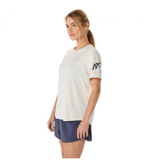 Asics Femme Icon Ss Top 2012D177-200 | ASICS T-shirts Course à pied | scorer.es