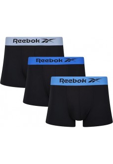 Men's Boxer Reebok Wylie Black With Blue U5_15000_RB-SOLID | REEBOK Underwear | scorer.es