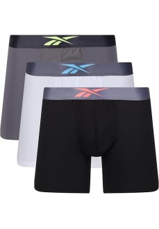 Men's Boxer Reebok Askel Black/White/Grey U5_15003_RB-SOLID | REEBOK Underwear | scorer.es