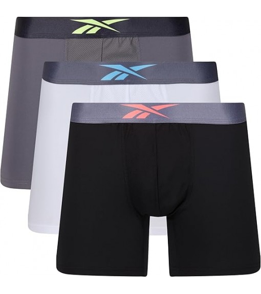 Men's Boxer Reebok Askel Black/White/Grey U5_15003_RB-SOLID | REEBOK Underwear | scorer.es