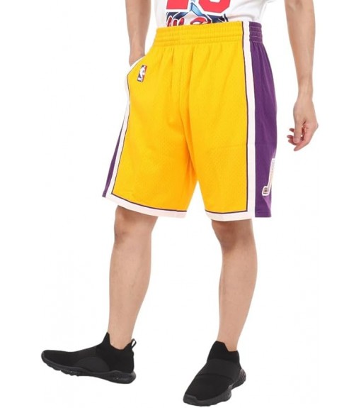 Short pour homme Mitchell & Ness Los Angeles Lakers SMSHCP19075-LALLGPR09 | Mitchell & Ness Pantalons de sport pour hommes |...