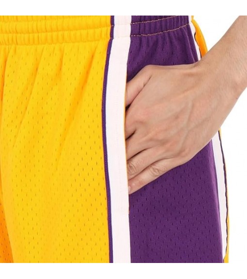 Short pour homme Mitchell & Ness Los Angeles Lakers SMSHCP19075-LALLGPR09 | Mitchell & Ness Pantalons de sport pour hommes |...