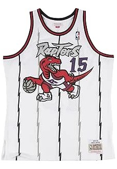 Mitchell & Ness & Ness Toronto Raptors Jersey SMJYGS18213-TRAWHIT | Mitchell & Ness Basketball clothing | scorer.es