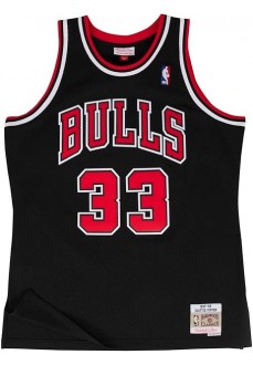 Camiseta Hombre Mitchell & Ness Chicago Bulls Scottie Pippen Black/Red SMJYGS18151-CBUBLCK97SPI | Mitchell & Ness Basketball ...