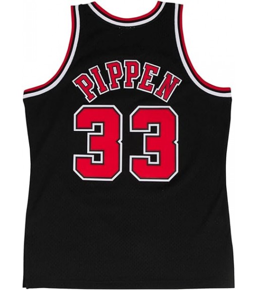 Camiseta Hombre Mitchell & Ness Chicago Bulls Scottie Pippen Black/Red SMJYGS18151-CBUBLCK97SPI | Mitchell & Ness Basketball ...