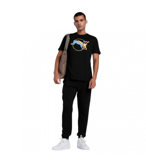 Hommes - Puma Graphics Multiple Cat Logo T-Shirt 684826-01 | PUMA T-shirts pour hommes | scorer.es